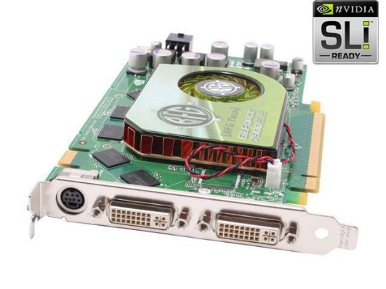 Picture of BFG BFGR79256GTOCE GeForce 7900GT 256MB 256-bit GDDR3 PCI Express x16 SLI Support Video Card