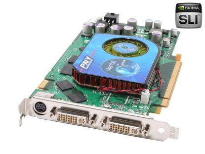 Picture of PNY VCG7900GXPB GeForce 7900GT 256MB 256-bit GDDR3 PCI Express x16 SLI Support Video Card