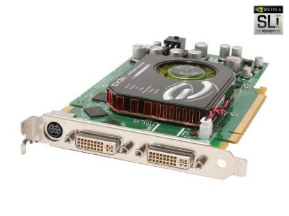 Picture of EVGA 256 P2 N560 A1 GeForce 7900GT 256MB 256-bit GDDR3 PCI Express x16 SLI Support Video Card