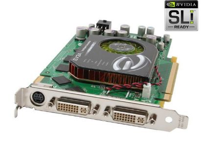 Picture of EVGA 256 P2 N565 A1 GeForce 7900GT 256MB 256-bit GDDR3 PCI Express x16 SLI Supported Video Card