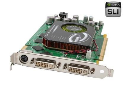 Picture of EVGA 256-P2-N563 A2 GeForce 7900GT 256MB 256-bit GDDR3 PCI Express x16 SLI Supported Video Card