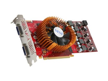 Picture of MSI R48502D512OC Radeon HD 4850 512MB 256-bit GDDR3 PCI Express 2.0 x16 HDCP Ready CrossFireX Support Video Card