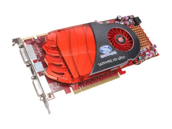 Picture of SAPPHIRE 100242L Radeon HD 4850 512MB 256-bit GDDR3 PCI Express 2.0 x16 HDCP Ready CrossFireX Support Video Card