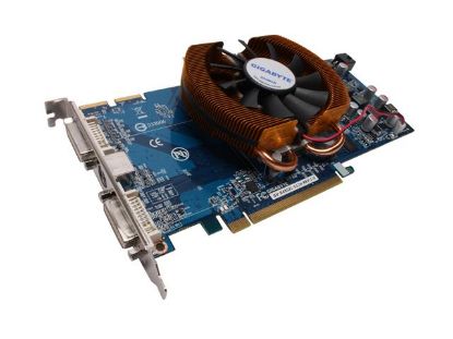 Picture of GIGABYTE GV R485ZL 512H Radeon HD 4850 512MB 256-bit GDDR3 PCI Express 2.0 x16 HDCP Ready CrossFireX Support Video Card