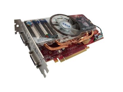 Picture of MSI R4850 512M Radeon HD 4850 512MB 256-bit GDDR3 PCI Express 2.0 x16 HDCP Ready CrossFireX Support Video Card