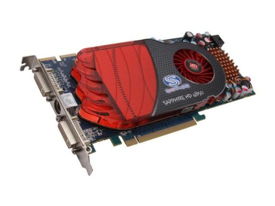 Picture of SAPPHIRE 100244L Radeon HD 4850 512MB 256-bit GDDR3 PCI Express 2.0 x16 HDCP Ready CrossFireX Support Video Card