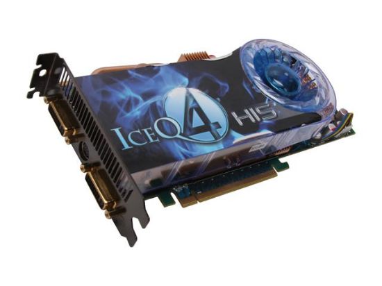 Picture of HIS H485QT512P Radeon HD 4850 512MB 256-bit GDDR3 PCI Express 2.0 x16 HDCP Ready CrossFireX Support IceQ4 Turbo Video Card