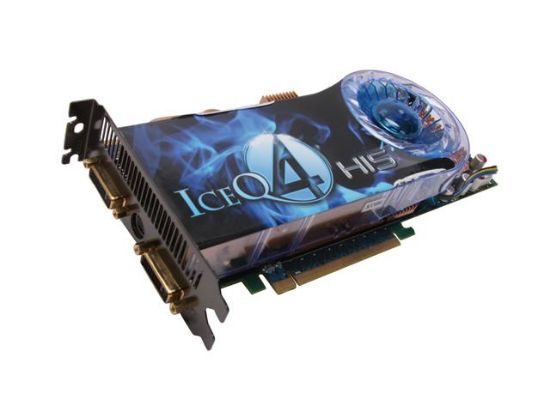 Picture of HIS H485QX512P Radeon HD 4850 512MB 256-bit GDDR3 PCI Express 2.0 x16 HDCP Ready CrossFireX Support IceQ4 TurboX Video Card