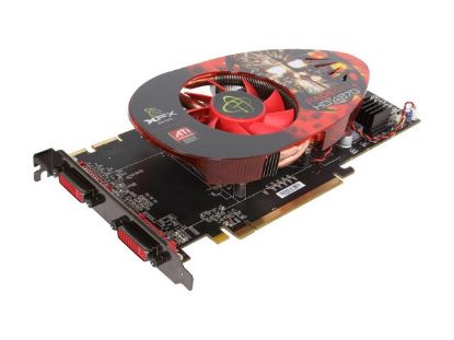 Picture of XFX HD 487A YWFC Radeon HD 4870 512MB 256-bit GDDR5 PCI Express 2.0 x16 HDCP Ready CrossFireX Support Video Card