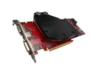 Picture of POWERCOLOR AX4870 512MD5 WH LCS Radeon HD 4870 512MB 256-bit GDDR5 PCI Express 2.0 x16 HDCP Ready CrossFire Supported Video Card