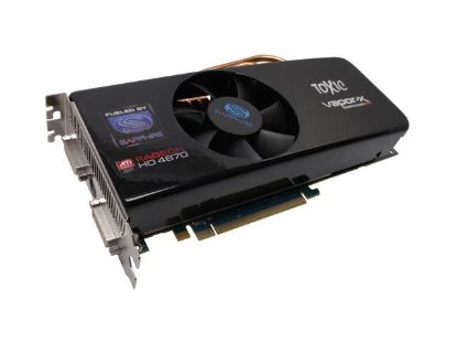 Picture of SAPPHIRE 100243TXSR TOXIC Radeon HD 4870 512MB 256-bit GDDR5 PCI Express 2.0 x16 HDCP Ready CrossFire Supported Video Card