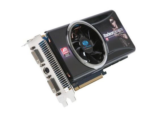 Picture of SAPPHIRE 279L Radeon HD 4870 512MB 256-bit GDDR5 PCI Express 2.0 x16 HDCP Ready CrossFireX Support Video Card