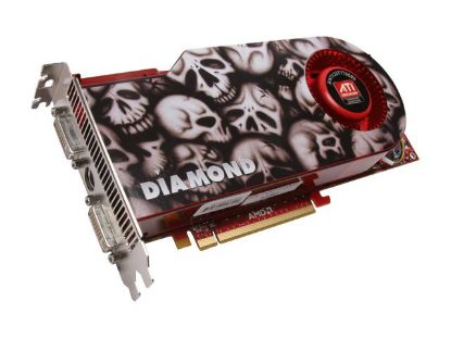 Picture of DIAMOND 4870PE5512OC Radeon HD 4870 512MB 256-bit GDDR5 PCI Express 2.0 x16 HDCP Ready CrossFireX Support Video Card