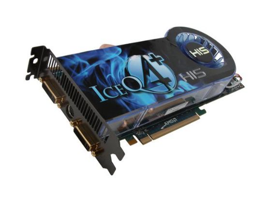 Picture of HIS H487QT512P Radeon HD 4870 512MB 256-bit GDDR5 PCI Express 2.0 x16 HDCP Ready CrossFireX Support IceQ4 Turbo Video Card