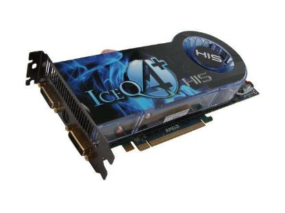 Picture of HIS H487QT1GP Radeon HD 4870 1GB 256-bit GDDR5 PCI Express 2.0 x16 HDCP Ready CrossFireX Support IceQ 4 Turbo Video Card