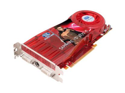 Picture of SAPPHIRE 100215L Radeon HD 3870 512MB 256-bit GDDR4 PCI Express 2.0 x16 HDCP Ready CrossFireX Support Video Card