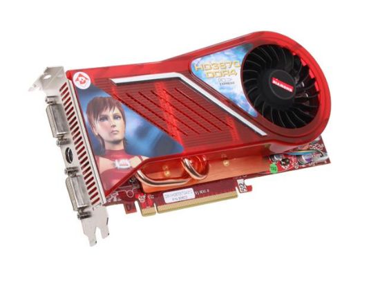 Picture of DIAMOND 3870PE4512OC Radeon HD 3870 512MB 128-bit GDDR4 PCI Express 2.0 x16 HDCP Ready CrossFireX Support Video Card