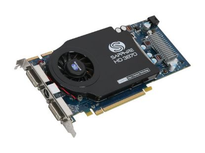 Picture of SAPPHIRE 1002251GL Radeon HD 3870 1GB 256-bit GDDR4 PCI Express 2.0 x16 HDCP Ready CrossFireX Support Video Card