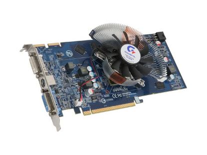 Picture of GIGABYTE GV RX387512HP Radeon HD 3870 512MB 256-bit GDDR3 PCI Express 2.0 x16 HDCP Ready CrossFireX Support Video Card