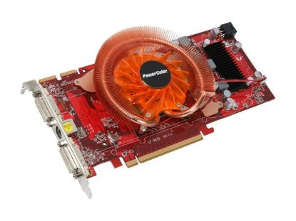 Picture of POWERCOLOR AX3870512MD4 PH Radeon HD 3870 512MB 256-bit GDDR4 PCI Express 2.0 x16 HDCP Ready CrossFireX Support Video Card