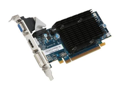 Picture of SAPPHIRE 100234HDMI Radeon HD 3450 512MB 64-bit GDDR2 PCI Express 2.0 x16 HDCP Ready CrossFireX Support Video Card