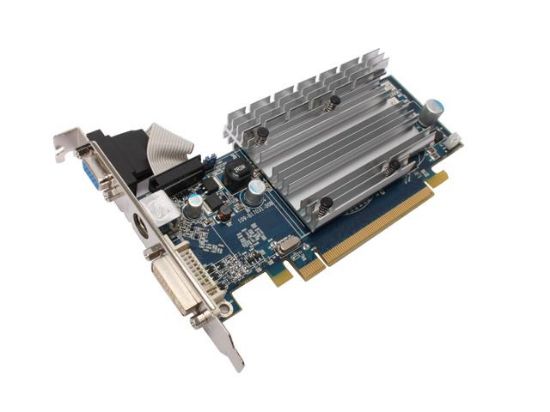 Picture of SAPPHIRE 100234VGAL Radeon HD 3450 512MB 64-bit GDDR2 PCI Express 2.0 x16 HDCP Ready CrossFireX Support Video Card