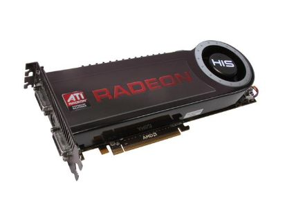 Picture of HIS H487X2F2GP Radeon HD 4870 X2 2GB 512-bit (256-bit x 2) GDDR5 PCI Express 2.0 x16 HDCP Ready CrossFireX Support Video Card