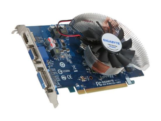 Picture of GIGABYTE GVR467ZL1GI Radeon HD 4670 1GB 128-bit DDR3 PCI Express 2.0 x16 HDCP Ready Video Card