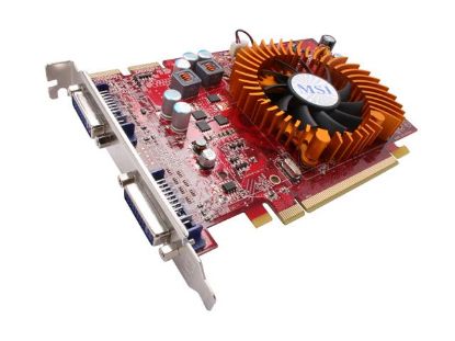 Picture of MSI R46702D1G/D3 Radeon HD 4670 1GB 128-bit GDDR3 PCI Express 2.0 x16 HDCP Ready CrossFireX Support Video Card