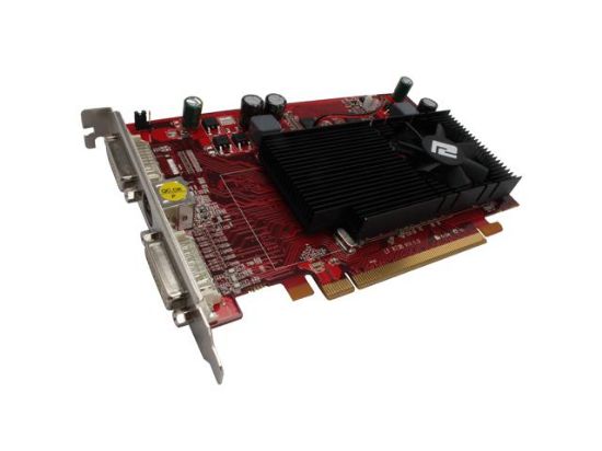 Picture of POWERCOLOR 46501GB Radeon HD 128-bit GDDR2 PCI Express 2.0 x16 HDCP Ready CrossFireX Support Video Card