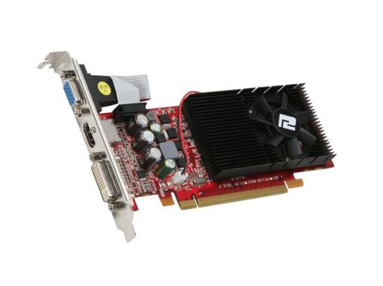 Picture of POWERCOLOR AX4650 512MD2 LH Radeon HD 4650 512MB 128-bit GDDR2 PCI Express 2.0 x16 CrossFireX Support Low Profile Ready Video Card