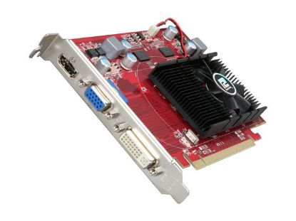 Picture of POWERCOLOR AX4650 1GBK3 H Radeon HD 4650 1GB 128-bit DDR3 PCI Express 2.0 x16 HDCP Ready Video Card