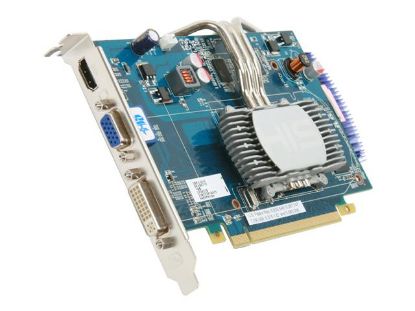 Picture of HIS H465PS1GH Radeon HD 4650 1GB 128-bit DDR2 PCI Express 2.0 x16 HDCP Ready CrossFireX Support Video Card