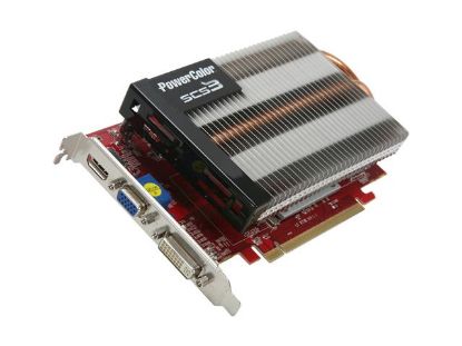 Picture of POWERCOLOR SCS3 AX4650 512MD2 S3H Radeon HD 4650 512MB 128-bit DDR2 PCI Express 2.0 x16 HDCP Ready CrossFireX Support Video Card