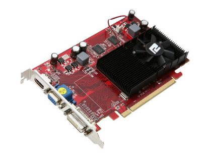 Picture of POWERCOLOR AX4650 512MD2 H Radeon HD 4650 512MB 128-bit DDR2 PCI Express 2.0 x16 HDCP Ready CrossFireX Support Video Card