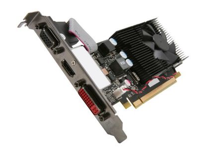 Picture of XFX HD-465X-ZNL2 Radeon HD 4650 1GB 64-bit DDR2 PCI Express 2.0 x16 HDCP Ready Low Profile Ready Video Card