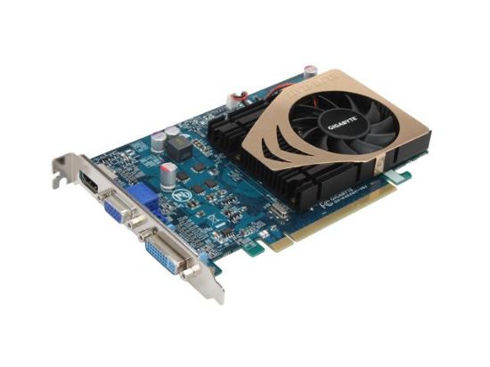 Picture of GIGABYTE GV R465OC 1GI Radeon HD 4650 1GB 128-bit GDDR2 PCI Express 2.0 x16 HDCP Ready Video Card