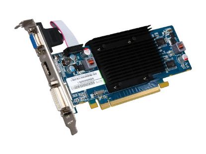 Picture of SAPPHIRE 1002521GL Radeon HD 4550 1GB 64-bit DDR2 PCI Express 2.0 x16 HDCP Ready Video Card