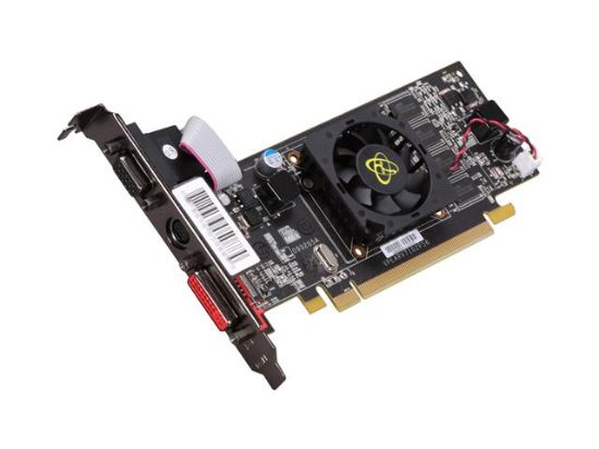 Picture of XFX HD455XYAF2 Radeon HD 4550 512MB 64-bit DDR2 PCI Express 2.0 x16 HDCP Ready Low Profile Ready Video Card