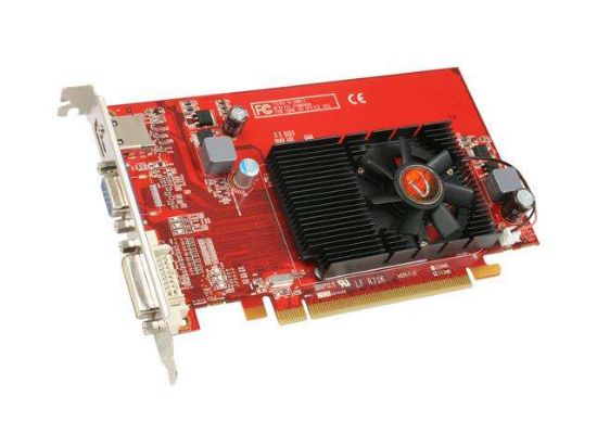 Picture of VISIONTEK 900253 Radeon HD 4550 512MB 64-bit DDR3 PCI Express 2.0 x16 HDCP Ready CrossFireX Support Video Card