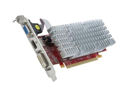 Picture of POWERCOLOR AX4350 512MD2-H Radeon HD 4350 512MB 64-bit GDDR2 PCI Express 2.0 x16 HDCP Ready CrossFireX Support Video Card