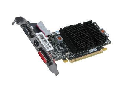 Picture of XFX HD-435X-ZAH Radeon HD 4350 1GB 64-bit DDR2 PCI Express 2.0 x16 HDCP Ready CrossFireX Support Video Card