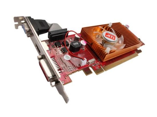 Picture of APOLLO AP-HD4350 256MB DDR2 Radeon HD 4350 256MB 64-bit GDDR2 PCI Express 2.0 x16 HDCP Ready Low Profile Ready Video Card