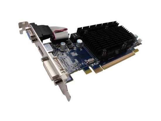 Picture of SAPPHIRE 100264HDMI Radeon HD 4350 512MB 64-bit DDR2 PCI Express 2.0 x16 HDCP Ready CrossFireX Support Low Profile Ready Video Card