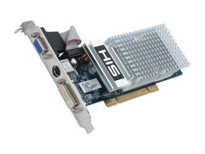 Picture of HIS H435H512PP Radeon HD 4350 512MB 64-bit DDR2 PCI Low Profile Ready Video Card