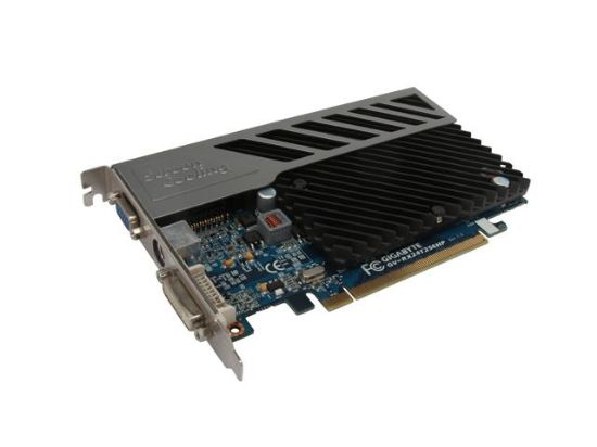 Picture of GIGABYTE RX24T256HP Radeon HD 2400XT 256MB 64-bit GDDR3 PCI Express x16 HDCP Ready Video Card