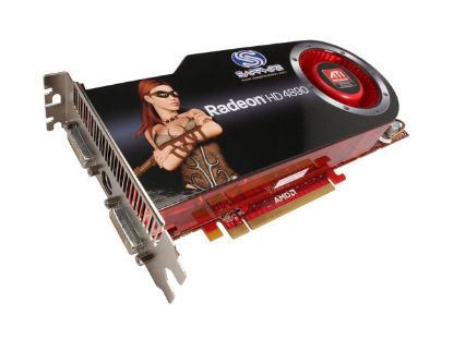 Picture of SAPPHIRE 100269OCSR Radeon HD 4890 1GB 256-bit GDDR5 PCI Express 2.0 x16 HDCP Ready CrossFireX Support Video Card - OC edition