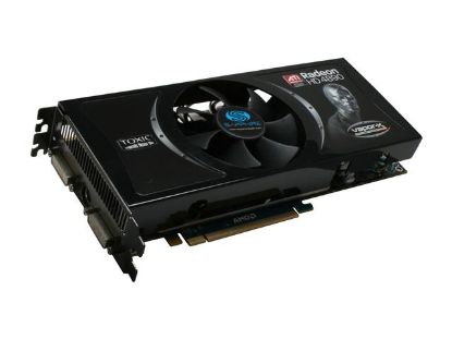 Picture of SAPPHIRE 100269TXSR Toxic Radeon HD 4890 1GB 256-bit GDDR5 PCI Express 2.0 x16 HDCP Ready CrossFireX Support Video Card