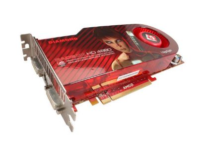 Picture of DIAMOND 4890PE51GSB Radeon HD 4890 1GB 256-bit GDDR5 PCI Express 2.0 x16 HDCP Ready CrossFireX Support Video Card