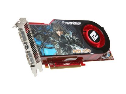 Picture of POWERCOLOR AX4890 1GBD5 UH PLUS Radeon HD 4890 1GB 256-bit GDDR5 PCI Express 2.0 x16 CrossFire Supported Video Card - OC Edition